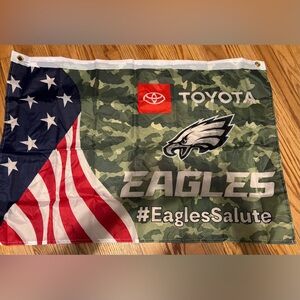 Camouflage Philadelphia Eagles Salute Flag Military